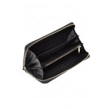 CALVIN KLEIN JEANS RE-LOCK WALLET ΠΟΡΤΟΦΟΛΙ ΓΥΝΑΙΚΕΙΟ BLACK