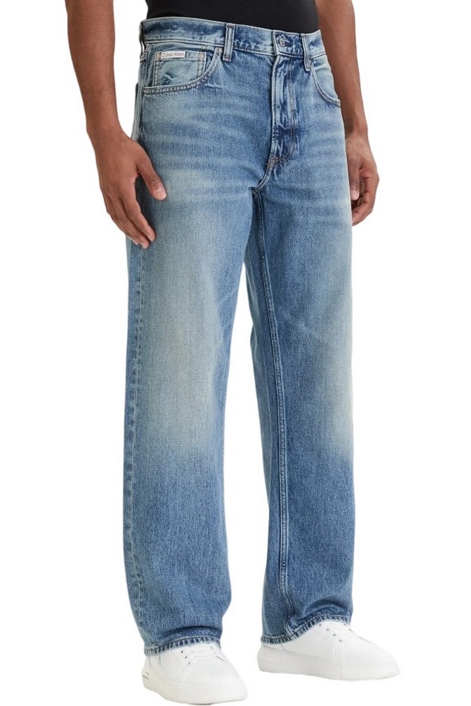CALVIN KLEIN JEANS 90S STRAIGHT ANDREW JEAN ΤΖΙΝ ΠΑΝΤΕΛΟΝΙ ΑΝΔΡΙΚΟ BLUΕ DENIM