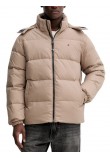 TOMMY JEANS ESSENTIAL DOWN JACKET ΜΠΟΥΦΑΝ ΑΝΔΡΙΚΟ TAUPE