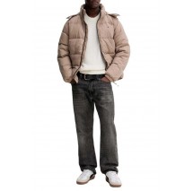 TOMMY JEANS ESSENTIAL DOWN JACKET ΜΠΟΥΦΑΝ ΑΝΔΡΙΚΟ TAUPE
