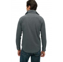 SUPERDRY D2 OVIN FLANNEL WORKWEAR SHIRT ΠΟΥΚΑΜΙΣΟ ΑΝΔΡΙΚΟ GREY