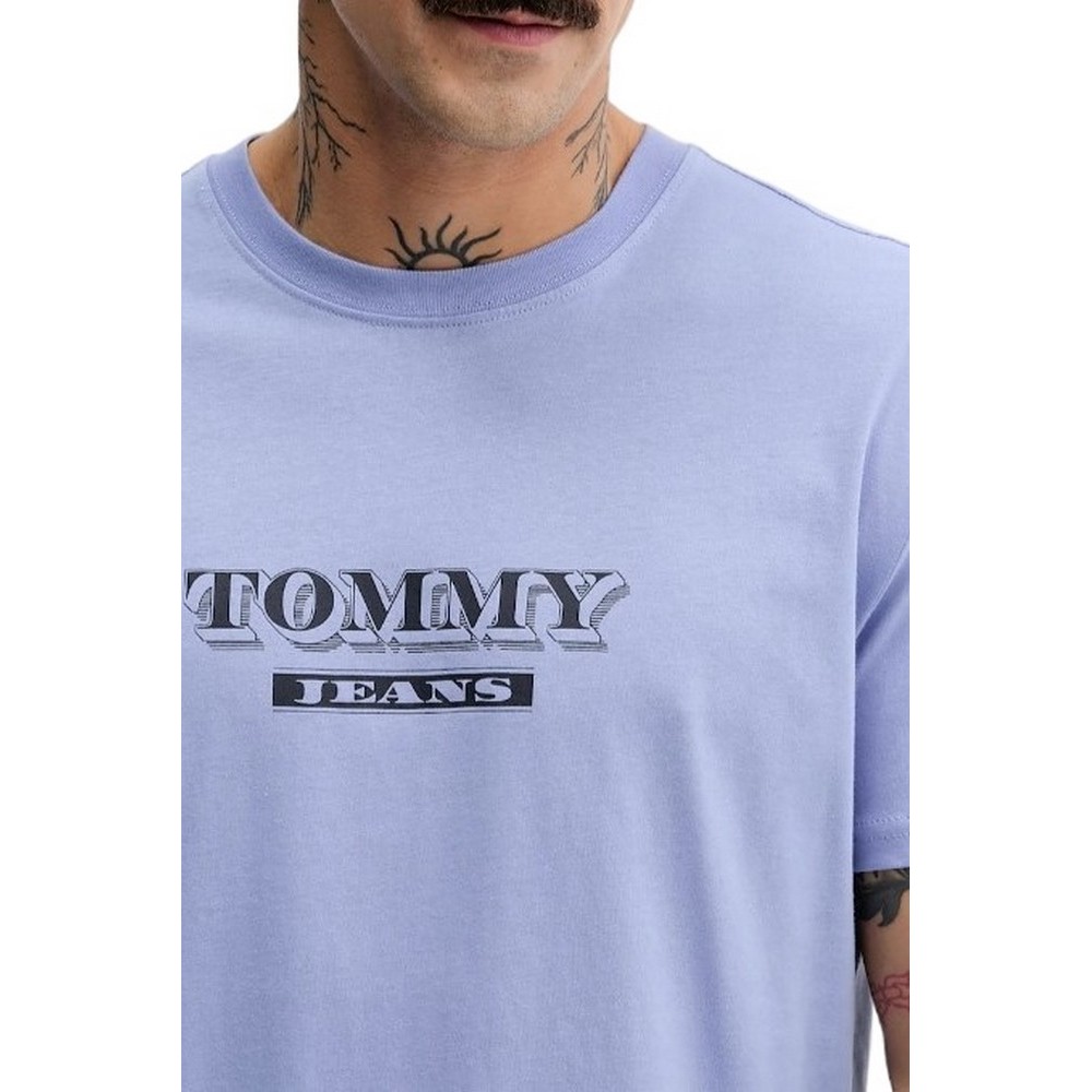 TOMMY JEANS REG BILLS FONT TEE EXT T-SHIRT ΜΠΛΟΥΖΑ ΑΝΔΡΙΚΗ CIEL