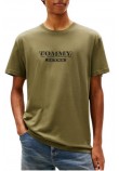 TOMMY JEANS REG BILLS FONT TEE EXT T-SHIRT ΜΠΛΟΥΖΑ ΑΝΔΡΙΚΗ GREEN