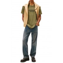 TOMMY JEANS REG BILLS FONT TEE EXT T-SHIRT ΜΠΛΟΥΖΑ ΑΝΔΡΙΚΗ GREEN