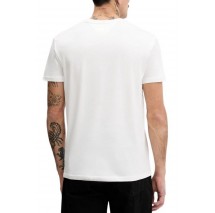 TOMMY JEANS REG BILLS FONT TEE EXT T-SHIRT ΜΠΛΟΥΖΑ ΑΝΔΡΙΚΗ WHITE