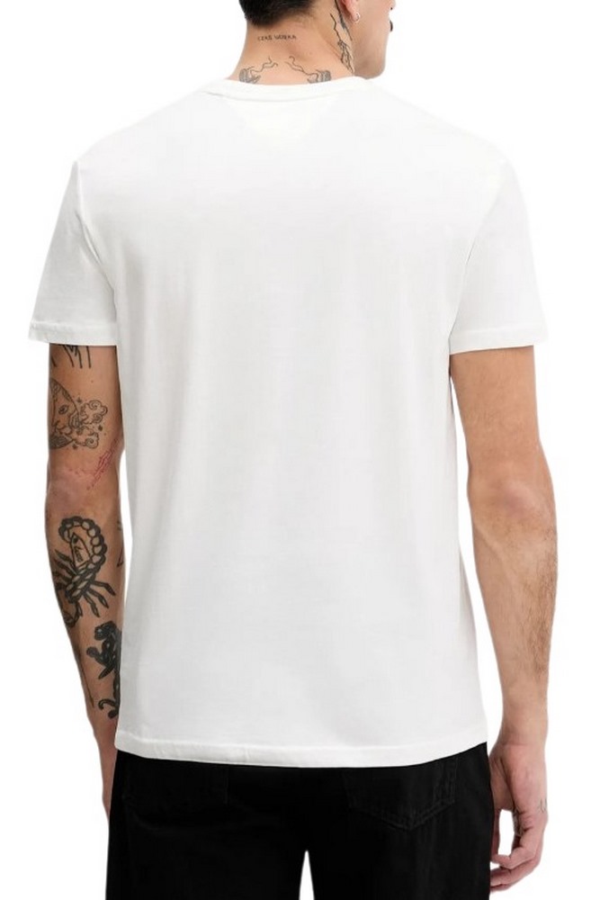 TOMMY JEANS REG BILLS FONT TEE EXT T-SHIRT ΜΠΛΟΥΖΑ ΑΝΔΡΙΚΗ WHITE