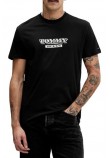 TOMMY JEANS REG BILLS FONT TEE EXT T-SHIRT ΜΠΛΟΥΖΑ ΑΝΔΡΙΚΗ BLACK