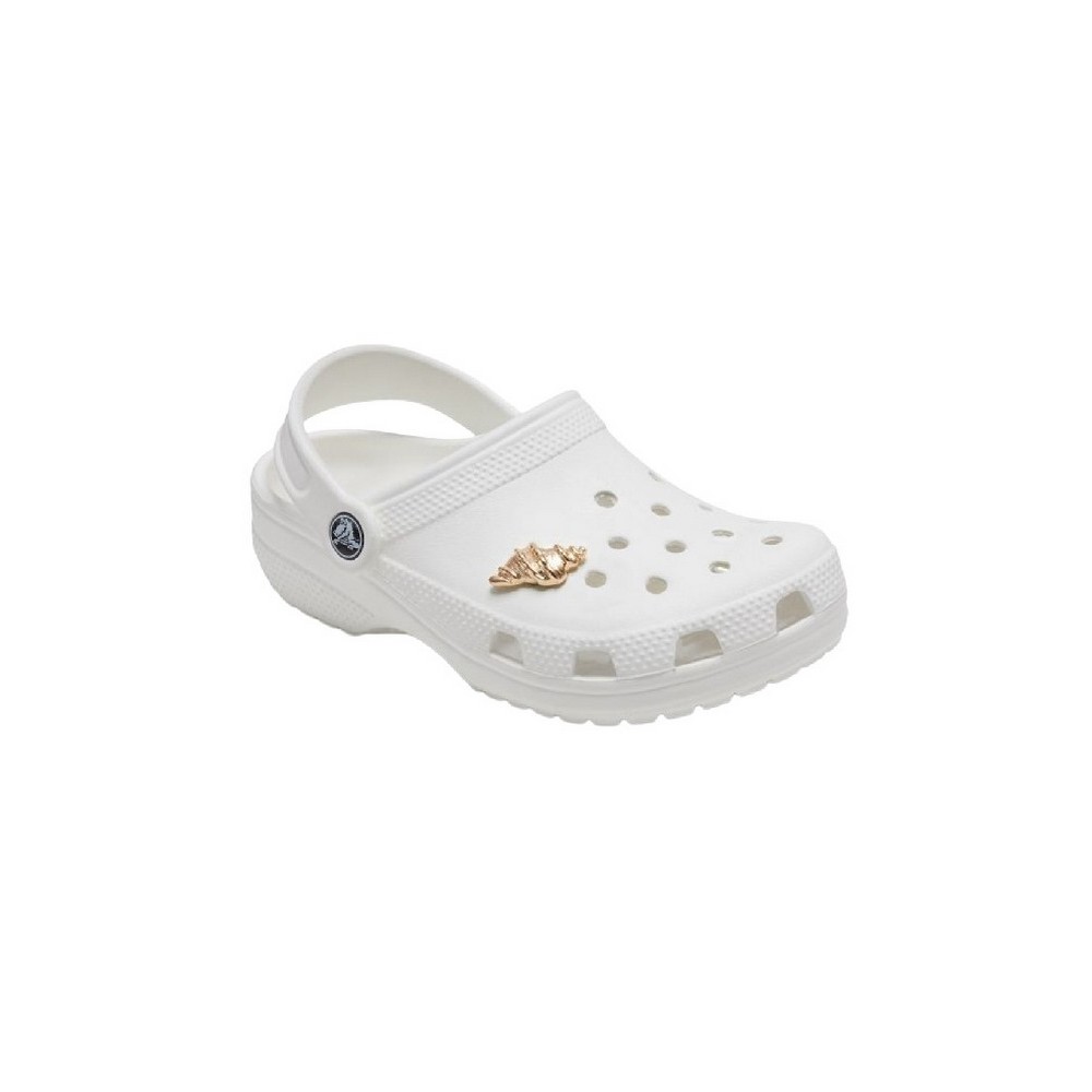 CROCS GOLD SEA SHELL JIBBITZ CHARMS ΑΞΕΣΟΥΑΡ ΓΥΝΑΙΚΕΙΟ GOLD
