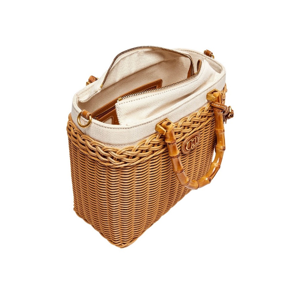 LIU JO SUMMER TOTE BAG AA6216A0004 ΤΣΑΝΤΑ ΓΥΝΑΙΚΕΙΑ NATURAL