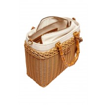 LIU JO SUMMER TOTE BAG AA6216A0004 ΤΣΑΝΤΑ ΓΥΝΑΙΚΕΙΑ NATURAL