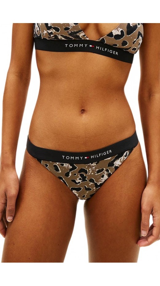 TOMMY HILFIGER CHEEKY BIKINI PRINT ΜΑΓΙΟ ΓΥΝΑΙΚΕΙΟ LEOPARD PRINT