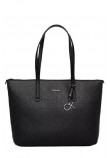 CALVIN KLEIN JEANS CK MUST SHOPPER MD EPI MONO ΤΣΑΝΤΑ ΓΥΝΑΙΚΕΙΑ BLACK