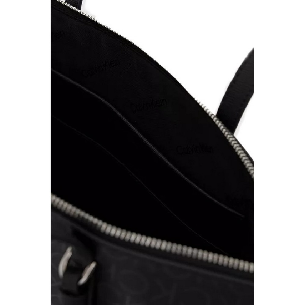 CALVIN KLEIN JEANS CK MUST SHOPPER MD EPI MONO ΤΣΑΝΤΑ ΓΥΝΑΙΚΕΙΑ BLACK