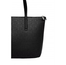 CALVIN KLEIN JEANS CK MUST SHOPPER MD EPI MONO ΤΣΑΝΤΑ ΓΥΝΑΙΚΕΙΑ BLACK