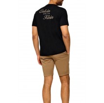 CALVIN KLEIN JEANS 30s EU CALVIN KLEIN RESRT GRA T-SHIRT ΜΠΛΟΥΖΑ ΑΝΔΡΙΚΗ BLACK