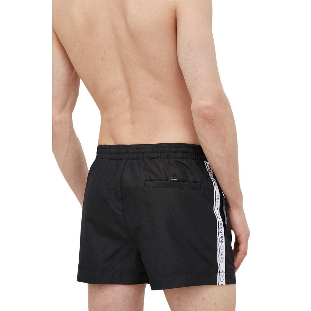 CALVIN KLEIN JEANS SHORT DRAWSRTRING ΜΑΓΙΟ ΑΝΔΡΙΚΟ BLACK