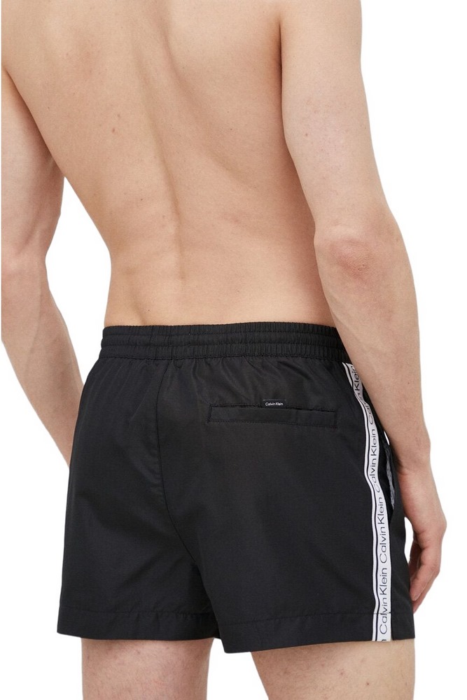 CALVIN KLEIN JEANS SHORT DRAWSRTRING ΜΑΓΙΟ ΑΝΔΡΙΚΟ BLACK