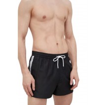 CALVIN KLEIN JEANS SHORT DRAWSRTRING ΜΑΓΙΟ ΑΝΔΡΙΚΟ BLACK