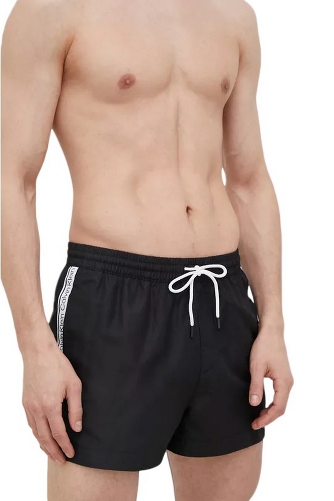 CALVIN KLEIN JEANS SHORT DRAWSRTRING ΜΑΓΙΟ ΑΝΔΡΙΚΟ BLACK