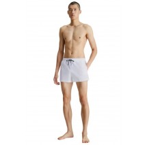 CALVIN KLEIN JEANS SHORT DRAWSRTRING ΜΑΓΙΟ ΑΝΔΡΙΚΟ WHITE