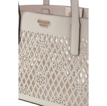 GUESS LETTY 2 IN 1 MINI TOTE ΤΣΑΝΤΑ ΓΥΝΑΙΚΕΙΑ OFF WHITE