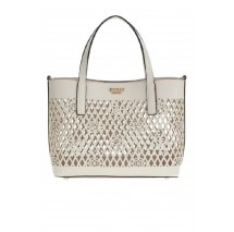 GUESS LETTY 2 IN 1 MINI TOTE ΤΣΑΝΤΑ ΓΥΝΑΙΚΕΙΑ OFF WHITE