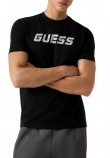 GUESS MASKA CN T-SHIRT ΜΠΛΟΥΖΑ ΑΝΔΡΙΚΗ BLACK