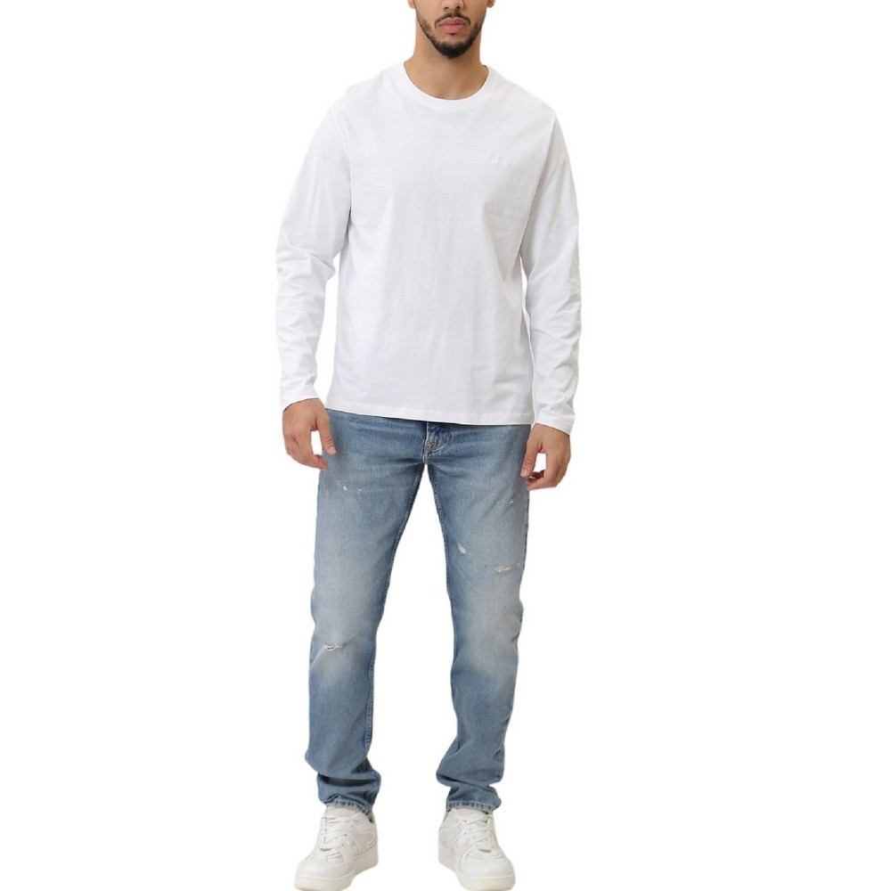 PEPE JEANS CONNOR LONG ΜΠΛΟΥΖΑ ΑΝΔΡΙΚΗ WHITE