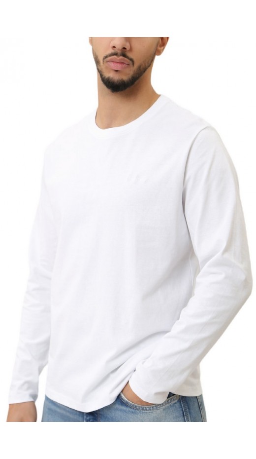 PEPE JEANS LONDON CONNOR LONG ΜΠΛΟΥΖΑ ΑΝΔΡΙΚΗ WHITE