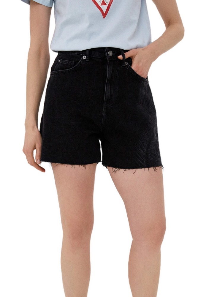 GUESS MANOLA SHORT ΣΟΡΤΣ ΓΥΝΑΙΚΕΙΟ BLACK DENIM