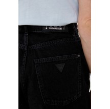 GUESS MANOLA SHORT ΣΟΡΤΣ ΓΥΝΑΙΚΕΙΟ BLACK DENIM