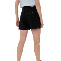 GUESS MANOLA SHORT ΣΟΡΤΣ ΓΥΝΑΙΚΕΙΟ BLACK DENIM