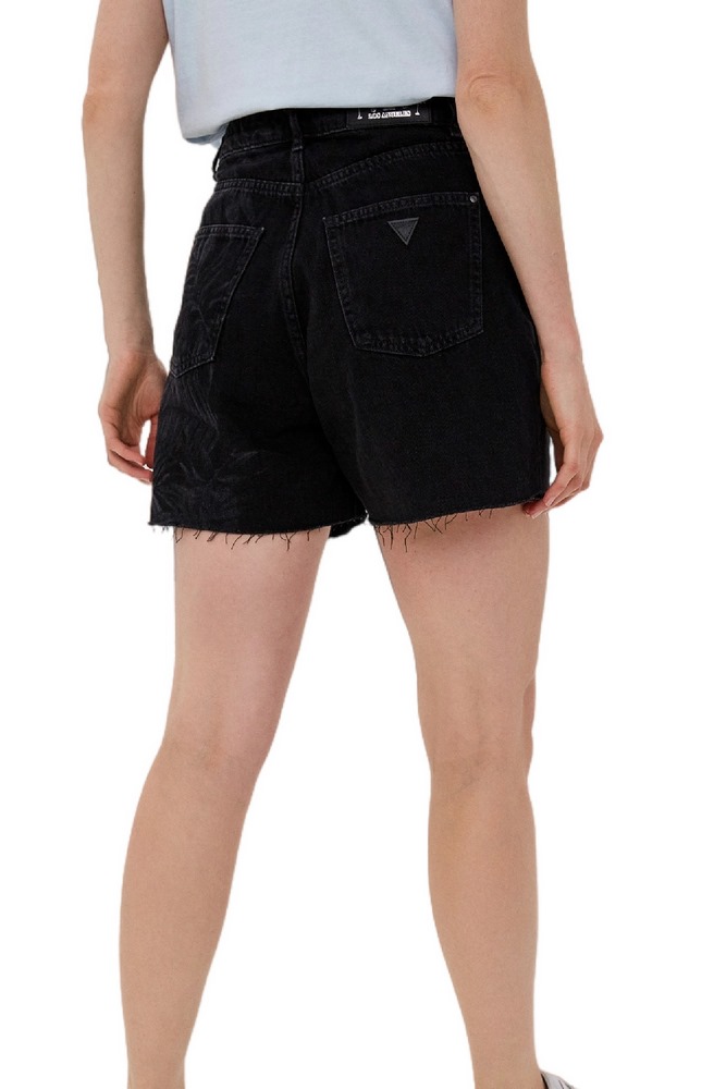 GUESS MANOLA SHORT ΣΟΡΤΣ ΓΥΝΑΙΚΕΙΟ BLACK DENIM