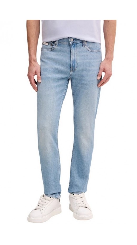 CALVIN KLEIN JEANS SLIM TAPER ASHLAND JEAN ΠΑΝΤΕΛΟΝΙ ΑΝΔΡΙΚΟ LIGHT DENIM