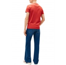 TOMMY JEANS SLIM ENTRY DNA T-SHIRT ΜΠΛΟΥΖΑ ΑΝΔΡΙΚΗ RED
