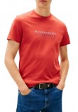 TOMMY JEANS SLIM ENTRY DNA T-SHIRT ΜΠΛΟΥΖΑ ΑΝΔΡΙΚΗ RED