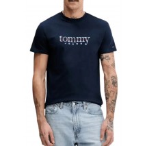 TOMMY JEANS SLIM ENTRY DNA T-SHIRT ΜΠΛΟΥΖΑ ΑΝΔΡΙΚΗ NAVY