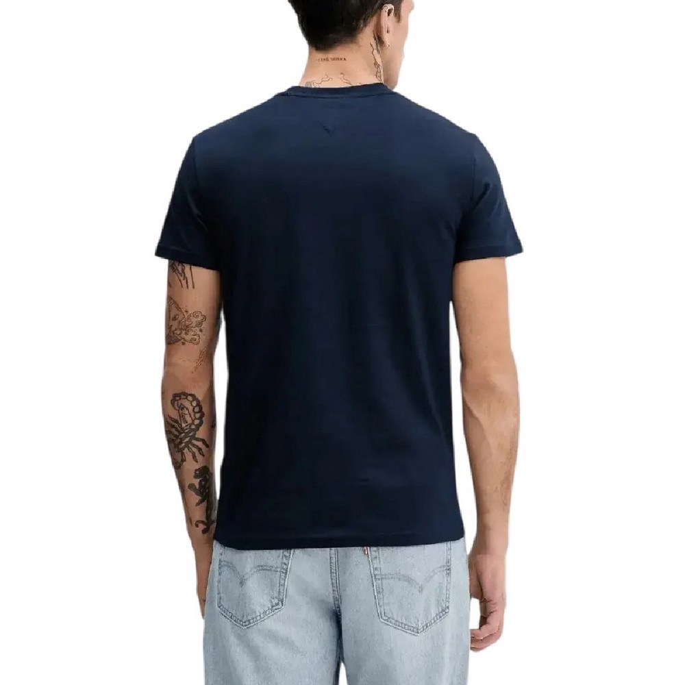 TOMMY JEANS SLIM ENTRY DNA T-SHIRT ΜΠΛΟΥΖΑ ΑΝΔΡΙΚΗ NAVY