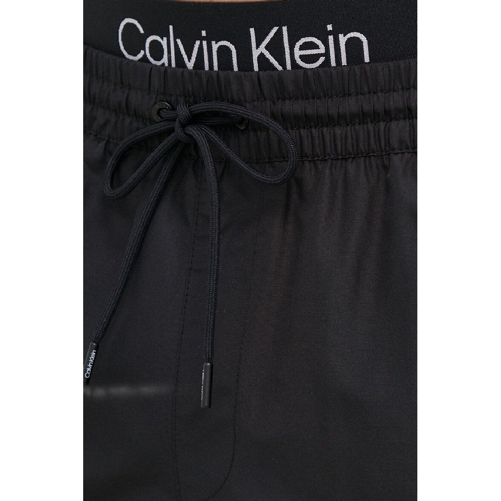 CALVIN KLEIN JEANS MEDIUM DOUBLE WB ΜΑΓΙΟ ΑΝΔΡΙΚΟ BLACK