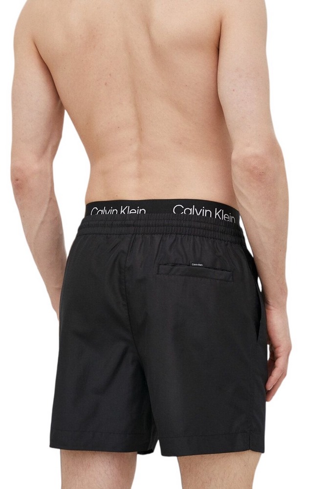 CALVIN KLEIN JEANS MEDIUM DOUBLE WB ΜΑΓΙΟ ΑΝΔΡΙΚΟ BLACK