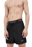 CALVIN KLEIN JEANS MEDIUM DOUBLE WB ΜΑΓΙΟ ΑΝΔΡΙΚΟ BLACK