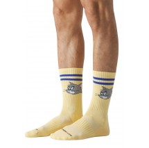 JIMMY LION ATHLETIC TOM AND JERRY HEADS ΚΑΛΤΣΕΣ UNISEX YELLOW