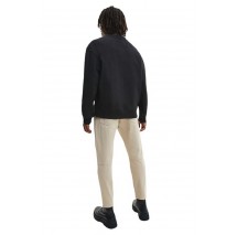 CALVIN KLEIN JEANS SHRUNKEN BADGE CREW NECK ΜΠΛΟΥΖΑ ΦΟΥΤΕΡ ΑΝΔΡΙΚΗ BLACK