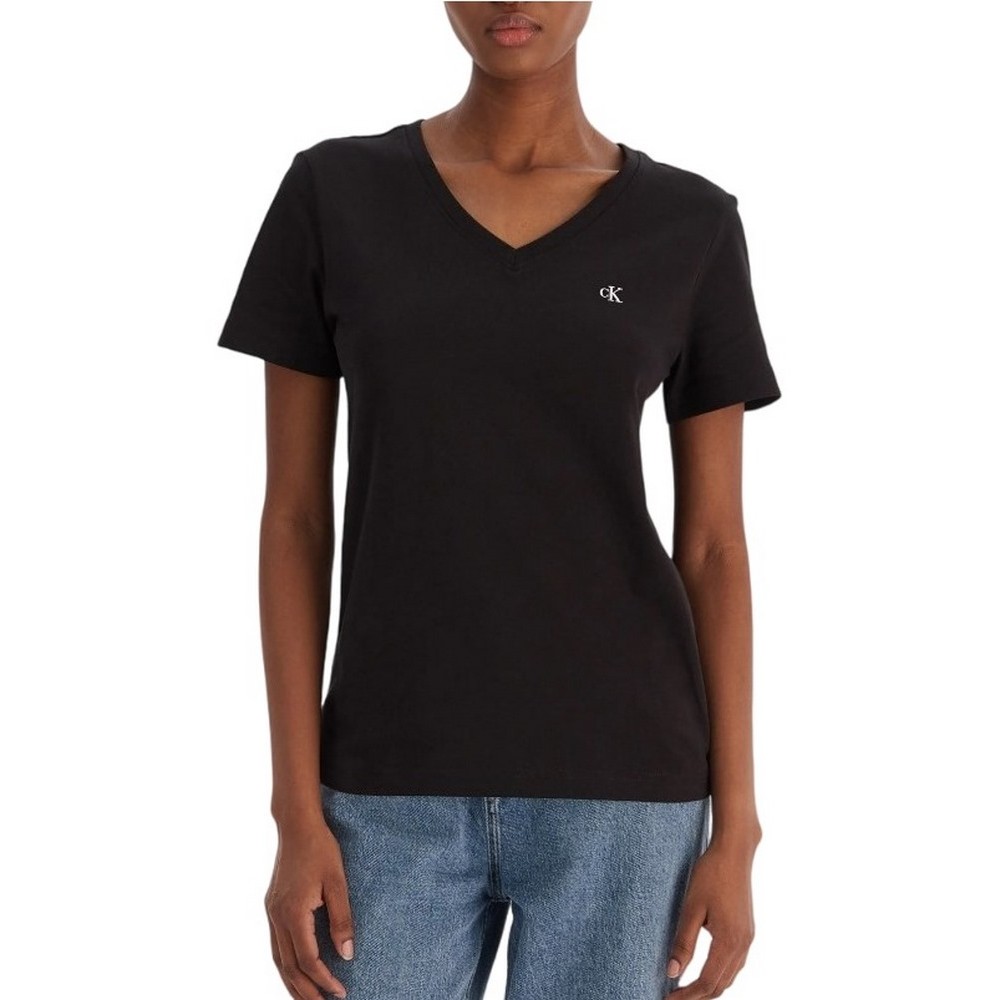 CALVIN KLEIN JEANS ARCHIVE JERSEY VNK TEE T-SHIRT ΜΠΛΟΥΖΑ ΓΥΝΑΙΚΕΙΑ BLACK