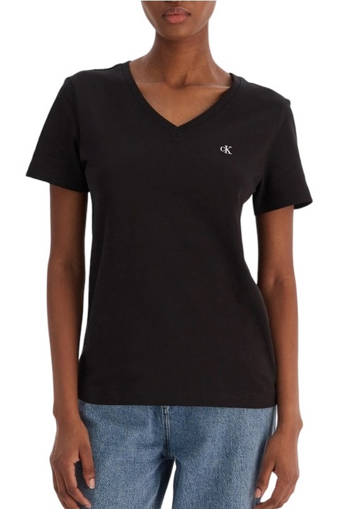 CALVIN KLEIN JEANS ARCHIVE JERSEY VNK TEE T-SHIRT ΜΠΛΟΥΖΑ ΓΥΝΑΙΚΕΙΑ BLACK