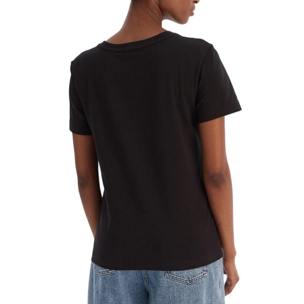 CALVIN KLEIN JEANS ARCHIVE JERSEY VNK TEE T-SHIRT ΜΠΛΟΥΖΑ ΓΥΝΑΙΚΕΙΑ BLACK