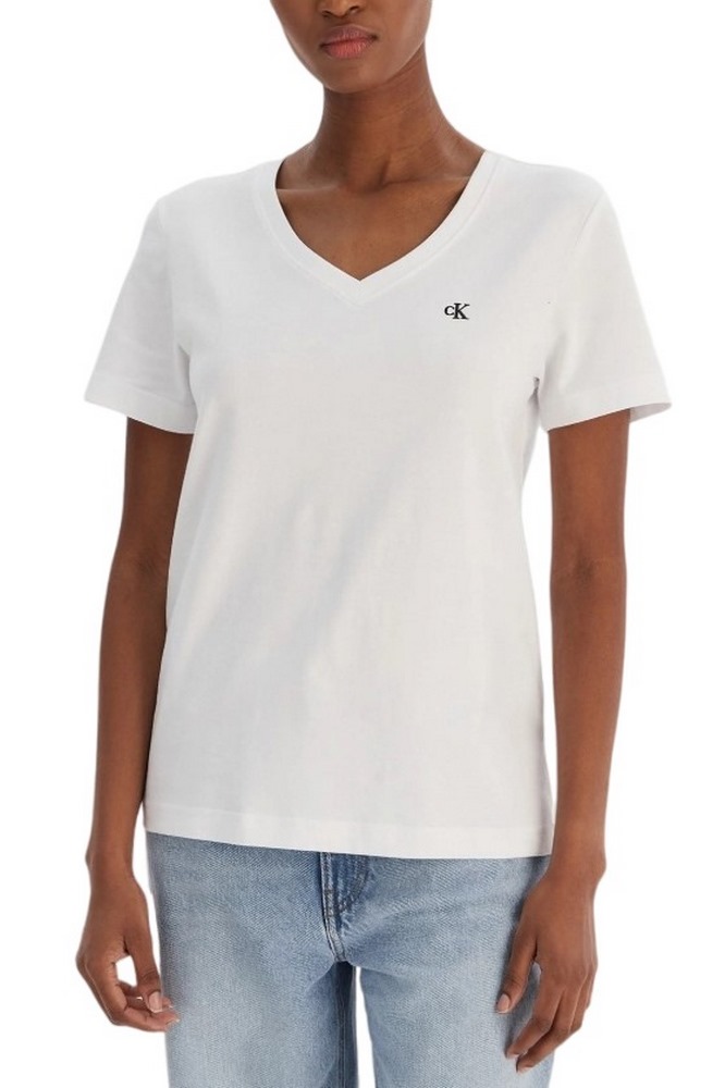 CALVIN KLEIN JEANS ARCHIVE JERSEY VNK TEE T-SHIRT ΜΠΛΟΥΖΑ ΓΥΝΑΙΚΕΙΑ WHITE
