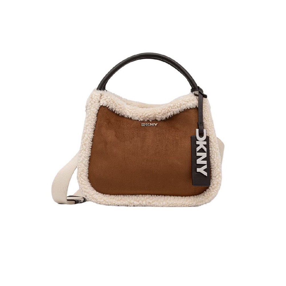 DKNY CAPRI SHOPPER BAG ΤΣΑΝΤΑ ΓΥΝΑΙΚΕΙΑ WALNUT