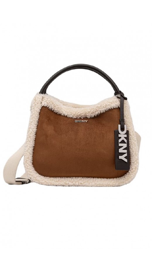DKNY CAPRI SHOPPER BAG ΤΣΑΝΤΑ ΓΥΝΑΙΚΕΙΑ WALNUT