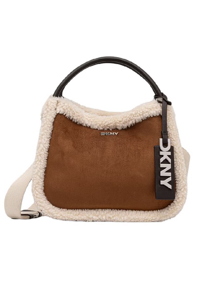 DKNY CAPRI SHOPPER BAG ΤΣΑΝΤΑ ΓΥΝΑΙΚΕΙΑ WALNUT
